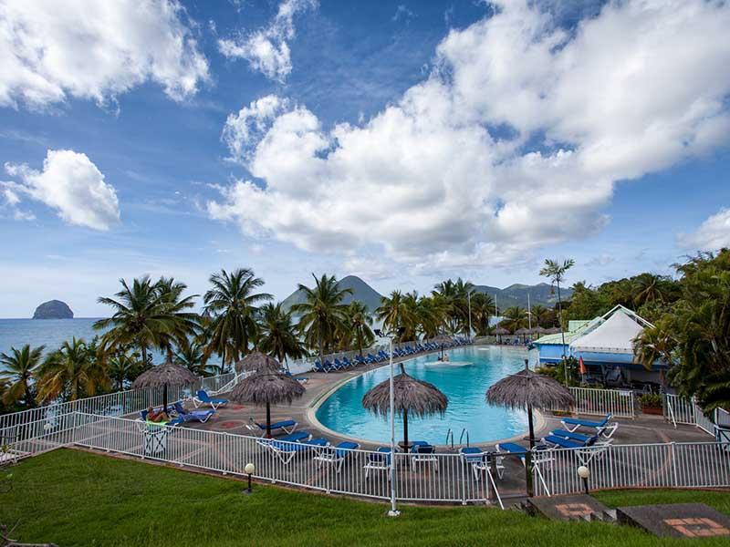 Marine Hotel Diamant Le Diamant Bagian luar foto