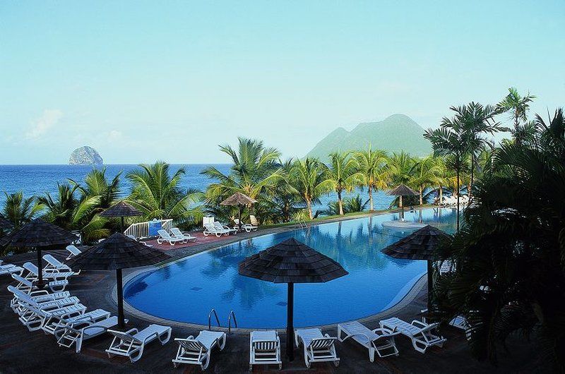 Marine Hotel Diamant Le Diamant Bagian luar foto